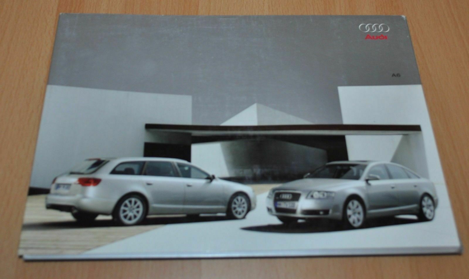 Audi A6 Brochure Prospekt 2005 11/04-04/05 Russian Edition Folder